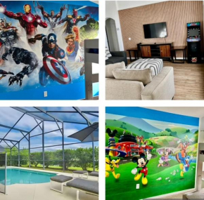 Renewed 4bd Villa Pool & 12mi To Disney